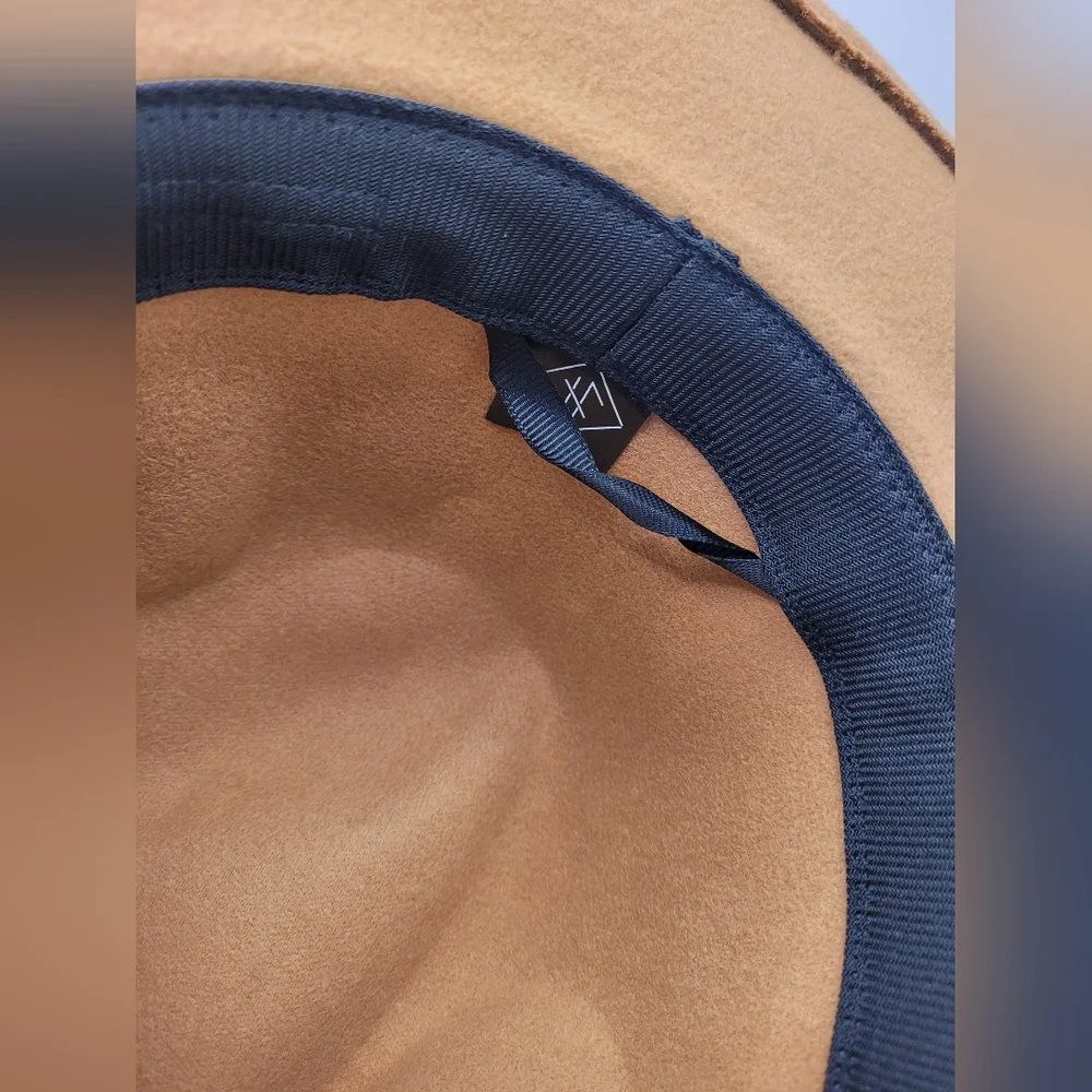 Wool Camel Color Fedora